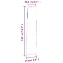 POKROWCE NA PARASOL OGRODOWY 2 SZT. 136X25/23,5 CM OXFORD 420D