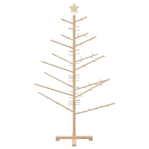 DREWNIANA CHOINKA NATURALNY 150 CM LITE DREWNO SOSNOWE