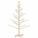 DREWNIANA CHOINKA NATURALNY 150 CM LITE DREWNO SOSNOWE
