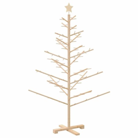 DREWNIANA CHOINKA NATURALNY 150 CM LITE DREWNO SOSNOWE