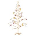 DREWNIANA CHOINKA NATURALNY 180 CM LITE DREWNO SOSNOWE