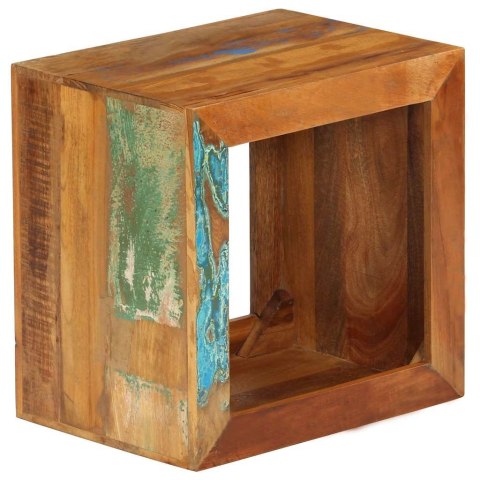 STOŁEK 40X30X40 CM LITE DREWNO Z ODZYSKU