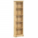 BIBLIOTECZKA CORONA 46X20X170 CM LITE DREWNO SOSNOWE