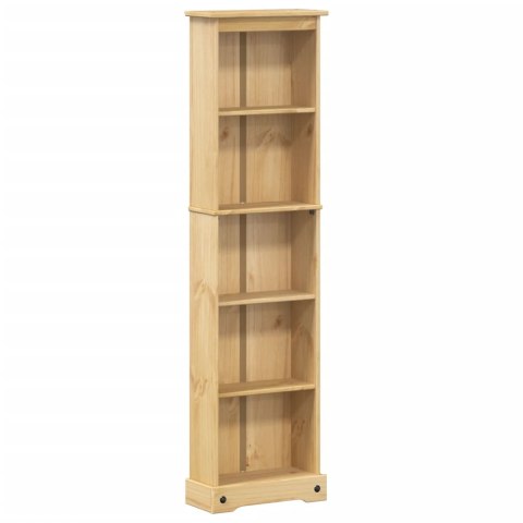 BIBLIOTECZKA CORONA 46X20X170 CM LITE DREWNO SOSNOWE