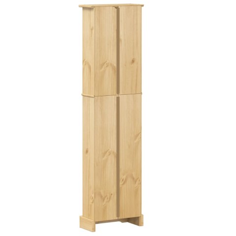 BIBLIOTECZKA CORONA 46X20X170 CM LITE DREWNO SOSNOWE