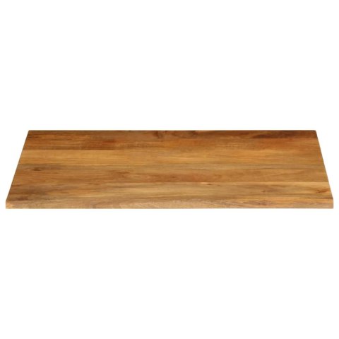 BLAT STOŁU Z NATURALNĄ KRAWĘDZIĄ 110X80X3,8 CM DREWNO MANGO