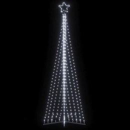 VidaXL Choinka LED 495 LED Zimna biel 300,5 cm