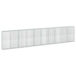 VidaXL Gabion z drutu 3,5 mm i siatką 5x10 cm 1000x50x200 cm