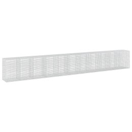 VidaXL Gabion z drutu 3,5 mm i siatką 5x10 cm 1100x100x150 cm