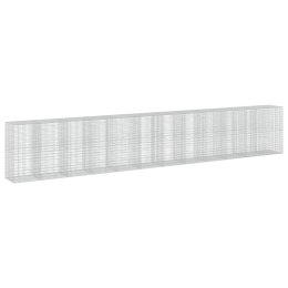 VidaXL Gabion z drutu 3,5 mm i siatką 5x10 cm 1200x100x200 cm