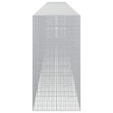 GABION Z DRUTU 3,5 MM I SIATKĄ 5X10 CM 1200X100X200 CM