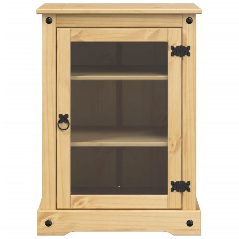 SZAFKA MULTIMEDIALNA CORONA 60X50X82 CM LITE DREWNO SOSNOWE