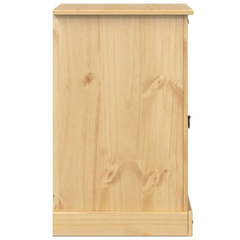 SZAFKA MULTIMEDIALNA CORONA 60X50X82 CM LITE DREWNO SOSNOWE