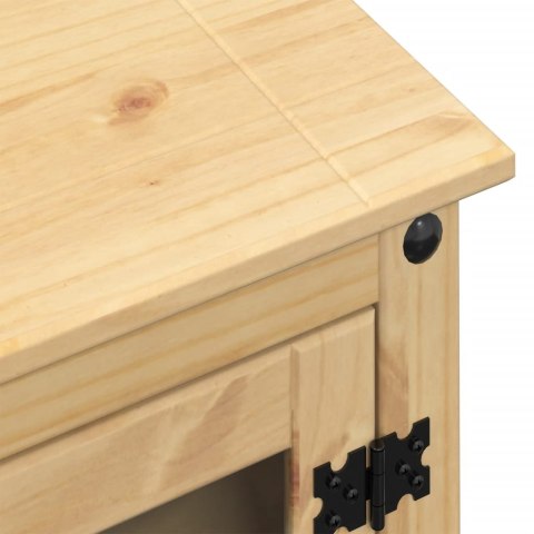 SZAFKA MULTIMEDIALNA CORONA 60X50X82 CM LITE DREWNO SOSNOWE