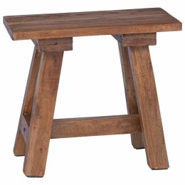 VidaXL ławka Naturalny 50,5 x 25 x 47,5 cm Lite drewno mahoniowe