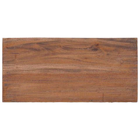 ŁAWKA NATURALNY 50,5 X 25 X 47,5 CM LITE DREWNO MAHONIOWE
