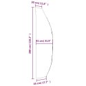 POKROWCE NA PARASOL OGRODOWY 2 SZT. 280X30/81/45 CM OXFORD
