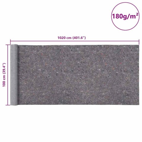 ANTYPOŚLIZGOWE POLARY MALARSKIE 2 SZT. 10 M 180 G/M² SZARE