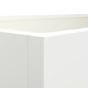 DONICA BIAŁA 62X30X29 CM STAL