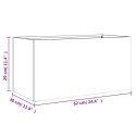 DONICA BIAŁA 62X30X29 CM STAL