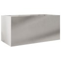 DONICA SREBRNA 62X30X29 CM STAL NIERDZEWNA