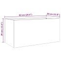 DONICA SREBRNA 62X30X29 CM STAL NIERDZEWNA