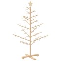 DREWNIANA CHOINKA NATURALNY 125 CM LITE DREWNO SOSNOWE