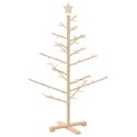 DREWNIANA CHOINKA NATURALNY 125 CM LITE DREWNO SOSNOWE