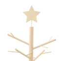 DREWNIANA CHOINKA NATURALNY 125 CM LITE DREWNO SOSNOWE