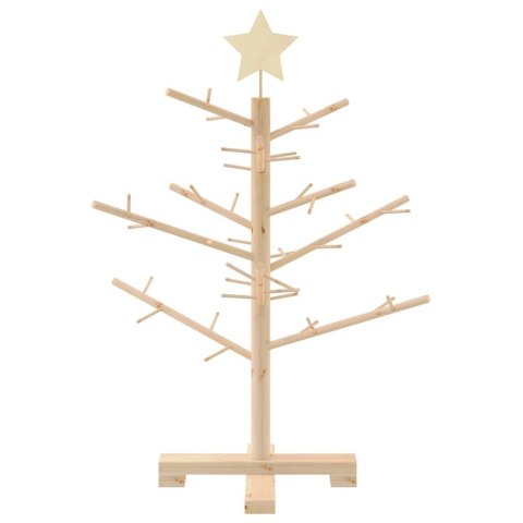 DREWNIANA CHOINKA NATURALNY 75 CM LITE DREWNO SOSNOWE
