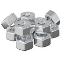 HEX ORZECHY ŻOŁĘDZIOWE 3913 PCS SREBRNY METAL