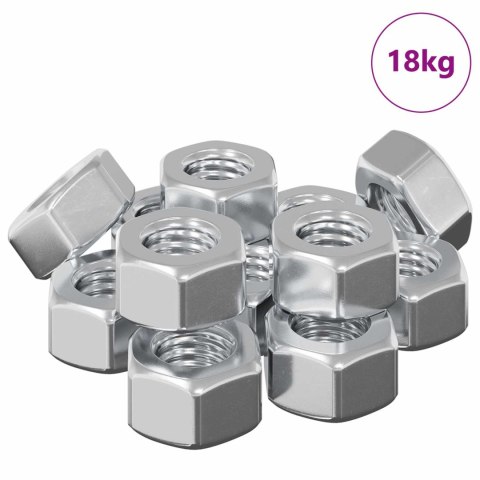 HEX ORZECHY ŻOŁĘDZIOWE 3913 PCS SREBRNY METAL
