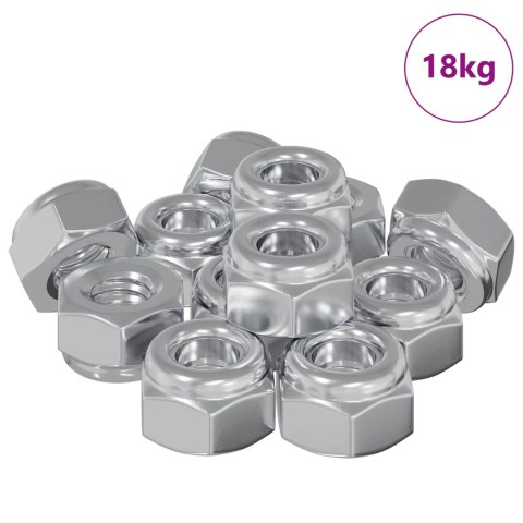 NAKRĘTKA 9574 SZT. SREBRNY M6 X 10 MM ŻELAZO