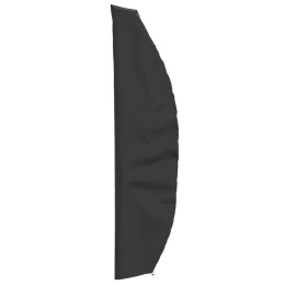 POKROWIEC NA PARASOL OGRODOWY CZARNY 280X30/81/45 CM 420D