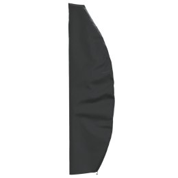 POKROWIEC NA PARASOL OGRODOWY CZARNY 280X30/81/45 CM 420D