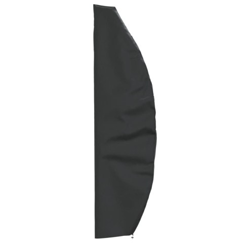 POKROWIEC NA PARASOL OGRODOWY CZARNY 280X30/81/45 CM 420D