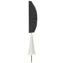 POKROWIEC NA PARASOL OGRODOWY CZARNY 280X30/81/45 CM 420D
