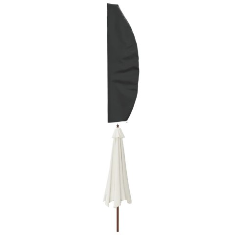 POKROWIEC NA PARASOL OGRODOWY CZARNY 280X30/81/45 CM 420D