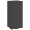 STOJAK NA ROŚLINY 3 SZT. CZARNY 24 X 24 X 75 CM STAL ZIMNOGIĘTA
