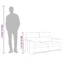 2-OSOBOWA SOFA KREMOWA 120 CM TAPICEROWANA TKANINĄ