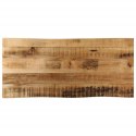 BLAT STOŁU Z NATURALNĄ KRAWĘDZIĄ 100X40X3,8 CM DREWNO MANGO