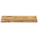 BLAT STOŁU Z NATURALNĄ KRAWĘDZIĄ 100X40X3,8 CM DREWNO MANGO