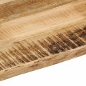 BLAT STOŁU Z NATURALNĄ KRAWĘDZIĄ 100X40X3,8 CM DREWNO MANGO
