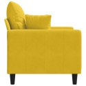 FOTEL ŻÓŁTY 60 CM OBITY AKSAMITEM