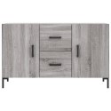 KOMODA SZARY DĄB SONOMA 100X36X60 CM MATERIAŁ DREWNOPOCHODNY