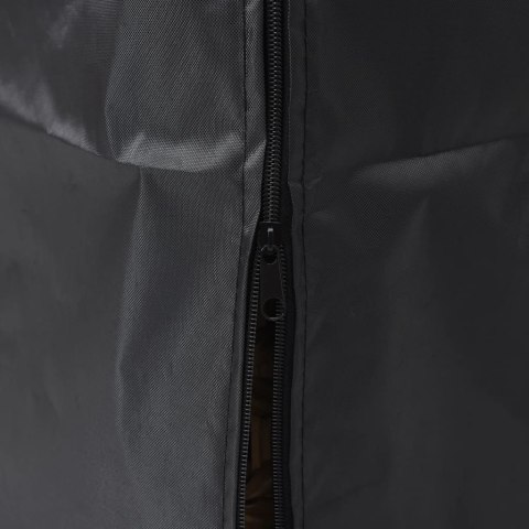 POKROWIEC NA GRZEJNIK W KSZTAŁCIE PIRAMIDY CZARNY 86X47X241CM