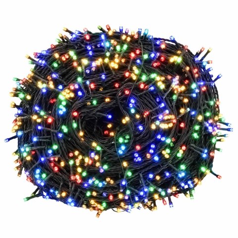 DWUKOLOROWE LAMPKI CHOINKOWE 150 LED WIELOKOLOROWY 15 M
