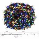 DWUKOLOROWE LAMPKI CHOINKOWE 150 LED WIELOKOLOROWY 15 M