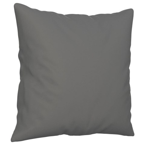 2-OSOBOWA SOFA Z PODUSZKAMI CIEMNOSZARA 140 CM MIKROFIBRA