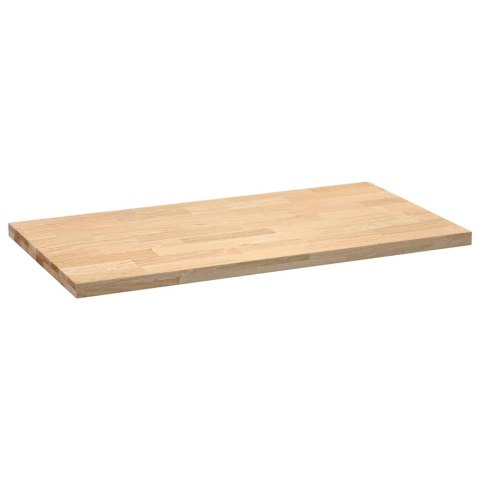 BLAT KUCHENNY 120X63,5X4 CM PROSTOKĄTNY LITE DREWNO DĘBOWE